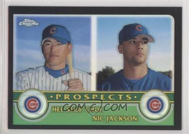 2003 Topps Chrome - [Base] - Black Refractor #432 - Hee Seop Choi, Nic Jackson /199