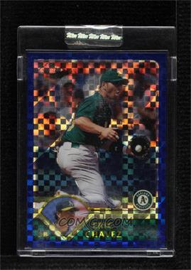 2003 Topps Chrome - [Base] - Box Loader Uncirculated X-Fractor #349 - Eric Chavez /57 [Uncirculated]