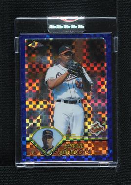 2003 Topps Chrome - [Base] - Box Loader Uncirculated X-Fractor #356 - Jorge Julio /57 [Uncirculated]