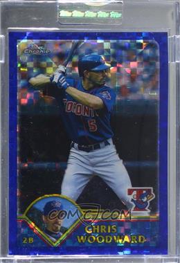 2003 Topps Chrome - [Base] - Box Loader Uncirculated X-Fractor #377 - Chris Woodward /57 [Uncirculated]