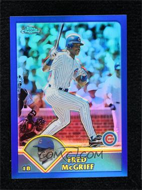 2003 Topps Chrome - [Base] - Refractor #22 - Fred McGriff /699