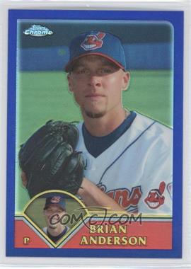 2003 Topps Chrome - [Base] - Refractor #297 - Brian Anderson /699
