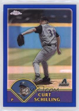 2003 Topps Chrome - [Base] - Refractor #3 - Curt Schilling /699