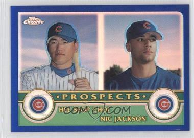 2003 Topps Chrome - [Base] - Refractor #432 - Hee Seop Choi, Nic Jackson /699