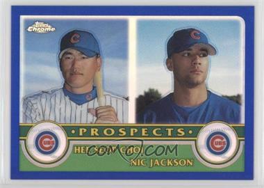 2003 Topps Chrome - [Base] - Refractor #432 - Hee Seop Choi, Nic Jackson /699