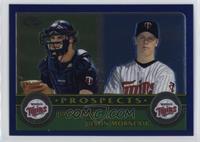 Joe Mauer, Justin Morneau [EX to NM]