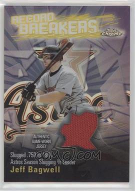 2003 Topps Chrome - Record Breakers - Refractor #RBCA-JB - Jeff Bagwell