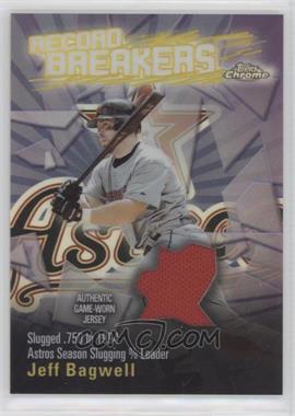 2003 Topps Chrome - Record Breakers - Refractor #RBCA-JB - Jeff Bagwell