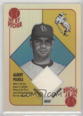 2003 Topps Chrome - Relics - Blue Back Refractor #BBCR-AP - Albert Pujols