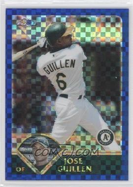 2003 Topps Chrome Traded & Rookies - [Base] - Box Loader Uncirculated X-Fractor #T111 - Jose Guillen /25