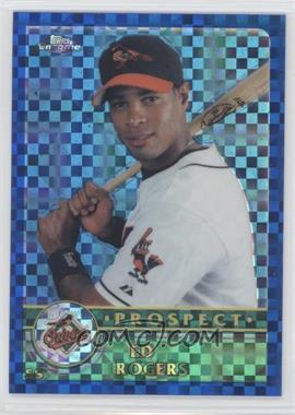 2003 Topps Chrome Traded & Rookies - [Base] - Box Loader Uncirculated X-Fractor #T132 - Ed Rogers /25