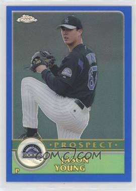 2003 Topps Chrome Traded & Rookies - [Base] - Refractor #T127 - Jason Young