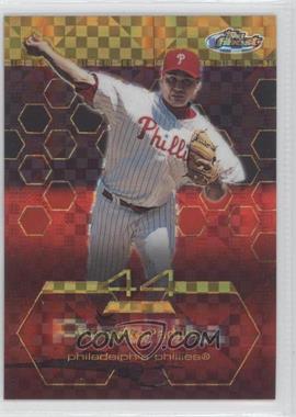 2003 Topps Finest - [Base] - Gold X-Fractor #91 - Vicente Padilla /199
