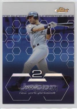 2003 Topps Finest - [Base] - Refractor #10 - Derek Jeter