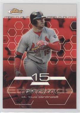 2003 Topps Finest - [Base] - Refractor #16 - Jim Edmonds