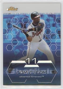 2003 Topps Finest - [Base] - Refractor #49 - Gary Sheffield