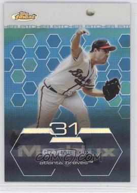 2003 Topps Finest - [Base] - Refractor #82 - Greg Maddux