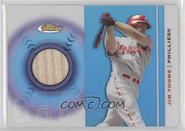 2003 Topps Finest - Bat #FRB-JT - Jim Thome