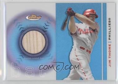 2003 Topps Finest - Bat #FRB-JT - Jim Thome