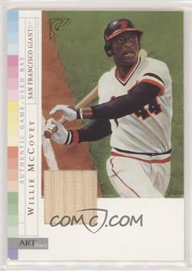 2003 Topps Gallery - Authentic Relics #ARWMC - Willie McCovey