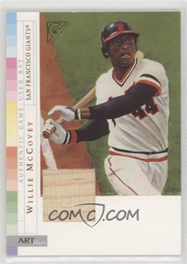 2003 Topps Gallery - Authentic Relics #ARWMC - Willie McCovey