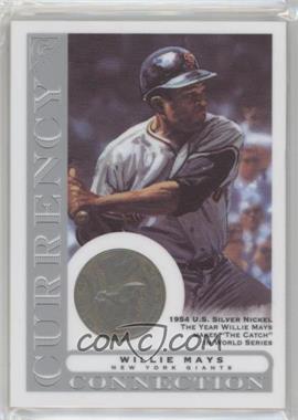 2003 Topps Gallery - Currency Connection #CC-WMA - Willie Mays (1954 Silver Nickel)