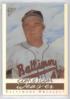 2003 Topps Gallery Hall of Fame Edition - [Base] - Artist Proof #48.1 - Earl Weaver (Light Blue Sky)