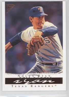 2003 Topps Gallery Hall of Fame Edition - [Base] #15.1 - Nolan Ryan (Blue Sleeves)