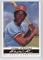 Lou Brock (Striped Hat)