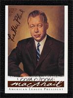 Lee MacPhail (Blue Tie, Brown Background) [JSA Certified COA Sti…