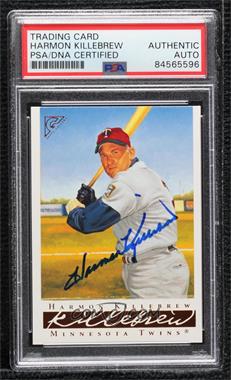 2003 Topps Gallery Hall of Fame Edition - [Base] #43.2 - Harmon Killebrew (Red Hat) [PSA Authentic PSA/DNA Cert]
