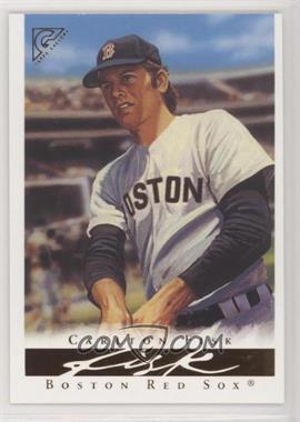 2003 Topps Gallery Hall of Fame Edition - [Base] #64.2 - Carlton Fisk (Navy Lettering)