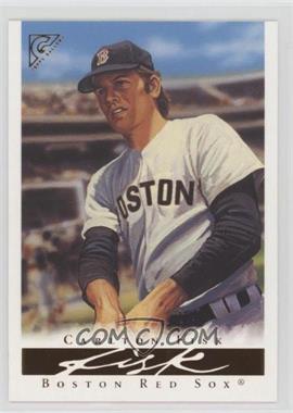 2003 Topps Gallery Hall of Fame Edition - [Base] #64.2 - Carlton Fisk (Navy Lettering)