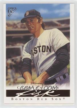 2003 Topps Gallery Hall of Fame Edition - [Base] #64.2 - Carlton Fisk (Navy Lettering)