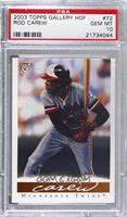 Rod Carew (Red Batting Gloves) [PSA 10 GEM MT]