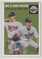 Jake Mauer, Joe Mauer (Green Background)