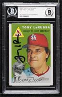 Tony LaRussa [BAS BGS Authentic]