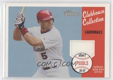 2003 Topps Heritage - Clubhouse Collection Relic #CC-AP - Albert Pujols