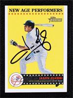 Jason Giambi [BAS Beckett Auth Sticker]