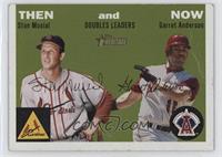 Stan Musial, Garret Anderson [Good to VG‑EX]
