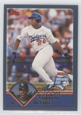 2003 Topps Opening Day - [Base] #158 - Adrian Beltre