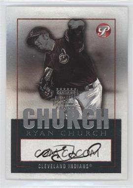 2003 Topps Pristine - Autographs #TPA-RYC - Ryan Church