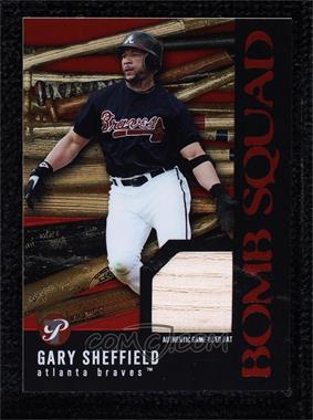 2003 Topps Pristine - Bomb Squad #PBS-GS - Gary Sheffield [Noted]