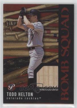 2003 Topps Pristine - Bomb Squad #PBS-TH - Todd Helton