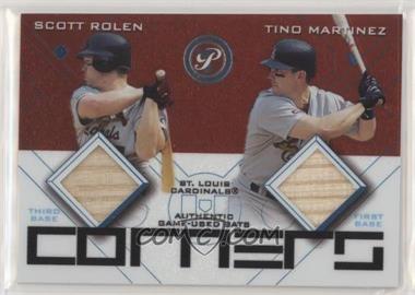 2003 Topps Pristine - Corners #PC-RM - Scott Rolen, Tino Martinez