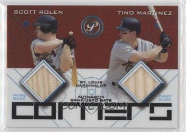 2003 Topps Pristine - Corners #PC-RM - Scott Rolen, Tino Martinez