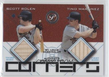 2003 Topps Pristine - Corners #PC-RM - Scott Rolen, Tino Martinez