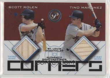 2003 Topps Pristine - Corners #PC-RM - Scott Rolen, Tino Martinez