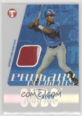 2003 Topps Pristine - Primary Elements - Refractor #PE-MA - Moises Alou /10