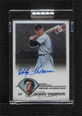 2003 Topps Retired Signature Edition - Autographs #TA-BT - Bobby Thomson [Uncirculated]